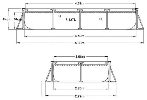 ����� INTEX/������ ������ 450x220x84 �"� ��� 28273��