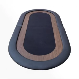 משטח קלפים Regiis ל-10 שחקנים מתקפל ללא רגלים צבע שחור, מק"ט 1419007