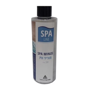 Spa Minus - מוריד חומציות (PH) בג'קוזי ומערכות ספא